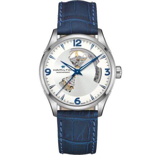 Hamilton Jazzmaster Open Heart 42 Stainless Steel Silver