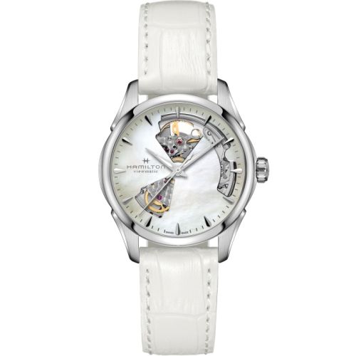 Hamilton Jazzmaster Open Heart 36 Stainless Steel MOP