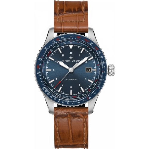 Hamilton Khaki Aviation Converter Auto Stainless Steel Blue