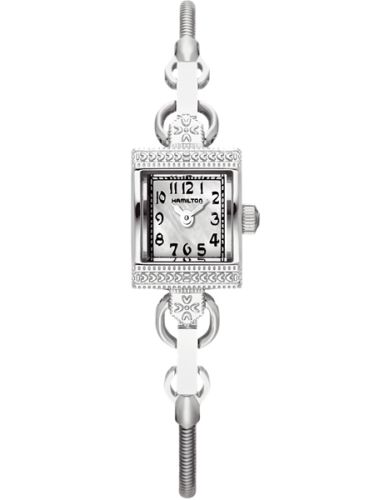Hamilton Lady Hamilton Vintage Quartz Stainless Steel MOP