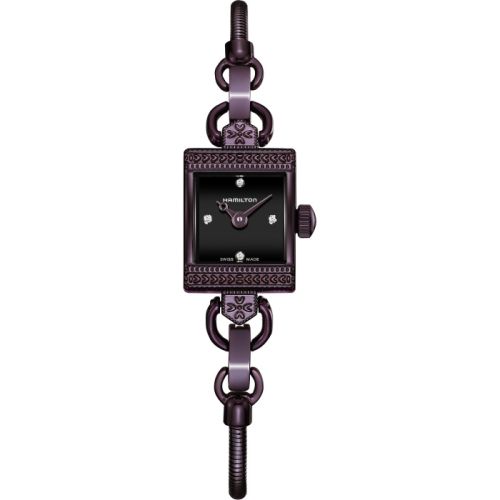 Hamilton Lady Hamilton PVD Black - Diamond Janie Bryant