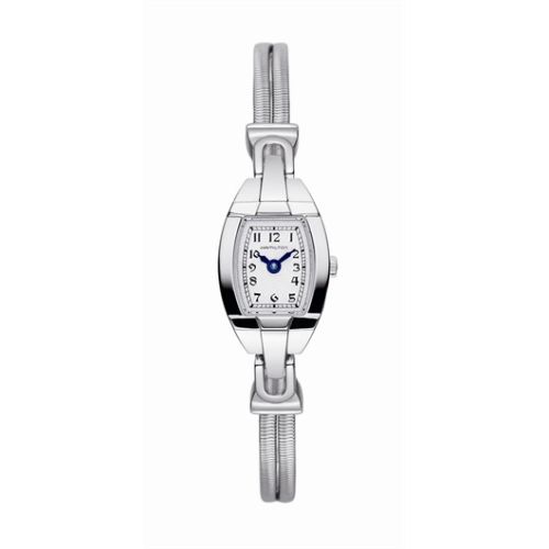 Hamilton Lady Hamilton Quartz Stainelss Steel White Bracelet