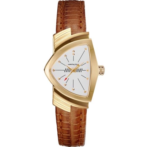 Hamilton Ventura Quartz 24 Yellow Gold Silver