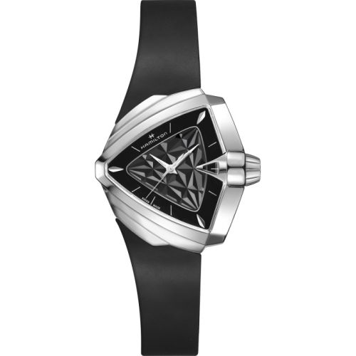 Hamilton Ventura S Quartz 34.5 Stainless Steel Black 3D