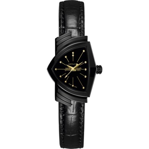 Hamilton Ventura Quartz 24 PVD Black