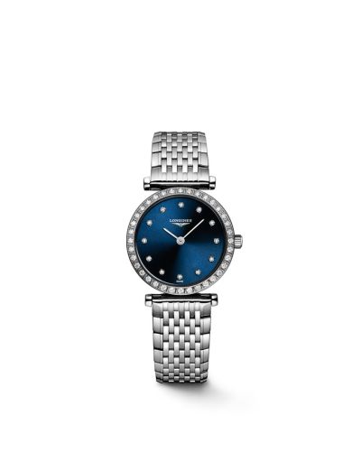 Longines La Grande Classique Quartz 24 Stainless Steel - Diamond Blue Bracelet