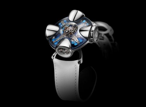 MB&F Horological Machine N°11 HM11 Architect Titanium Blue