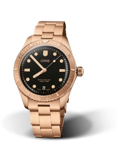 Oris Divers Sixty-Five 38 Cotton Candy Sepia Bracelet
