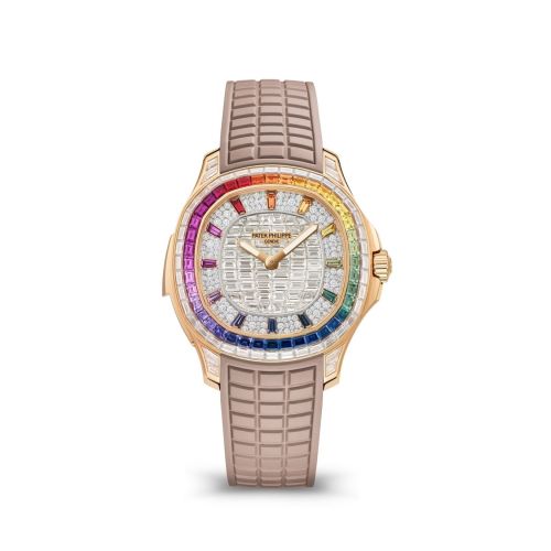 Patek Philippe Aquanaut Luce Minute Repeater Rose Gold - Rainbow Baguette