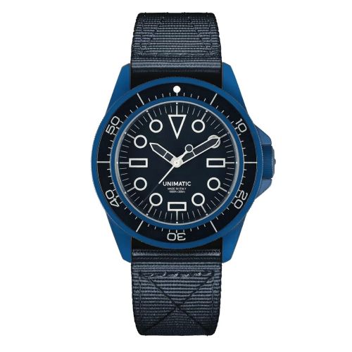 Unimatic Modello Uno U1S-REV Milsub Blue Revolution