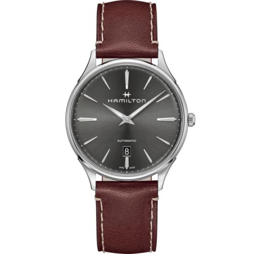 Hamilton Jazzmaster Thinline Auto 40 Stainless Steel Grey