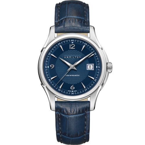 Hamilton Jazzmaster Viewmatic 40 Stainless Steel Blue