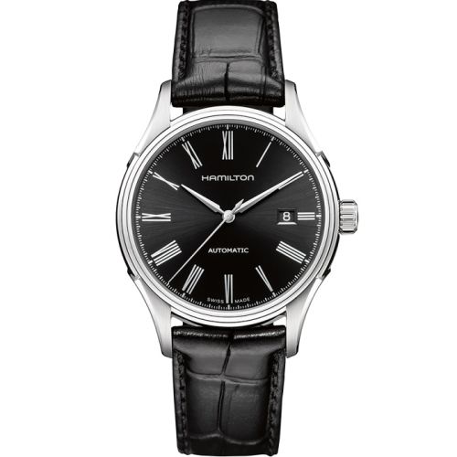 Hamilton Valiant Auto 40 Stainless Steel Black