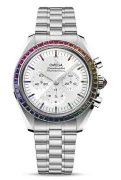 Omega Speedmaster Professional Moonwatch 3861 Canopus Gold - Rainbow Silver - Rainbow Bracelet