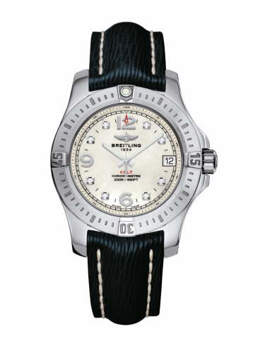Breitling Colt 36 Pearl Diamond Sahara Folding