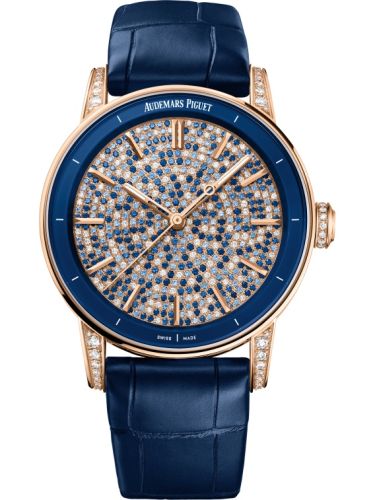 Audemars Piguet CODE 11.59 Automatic 38 Pink Gold - Diamond Diamond - Sapphire