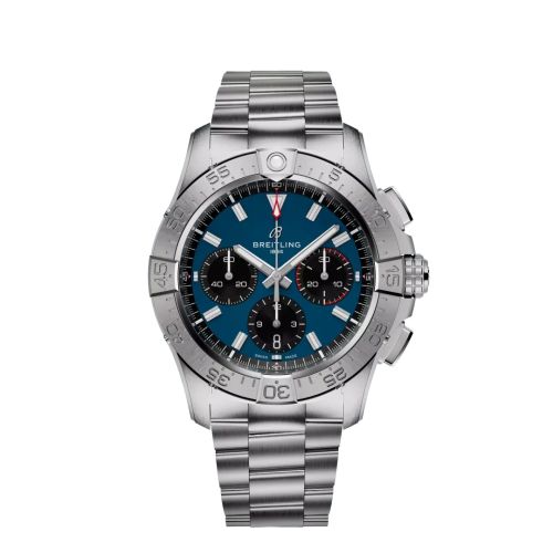 Breitling Avenger B01 Chronograph 42 Stainless Steel Blue Bracelet