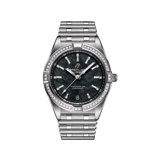 Breitling Chronomat 32 Stainless Steel - Diamond Black MOP Japan