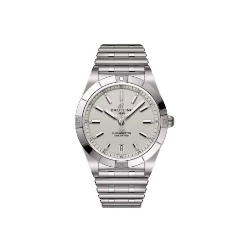 Breitling Chronomat Automatic 36 Victoria Beckham Stainless Steel Dove Grey