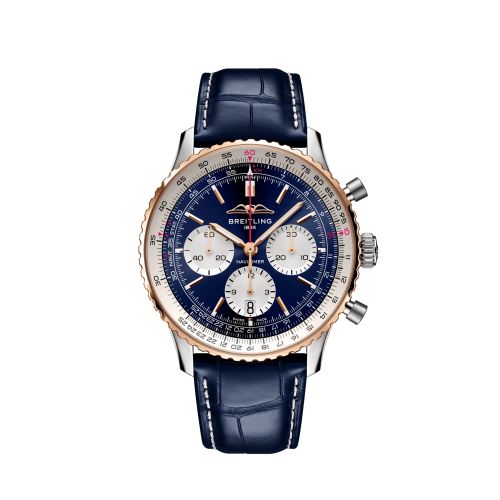 Breitling Navitimer B01 Chronograph 43 Stainless Steel - Red Gold Aeromexico