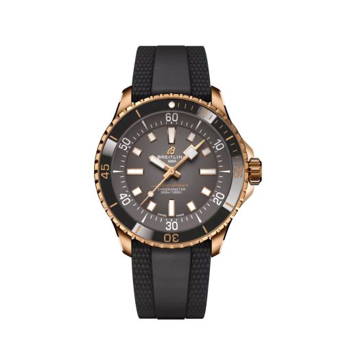 Breitling SuperOcean Automatic 42 Red Gold Grey Oomiya