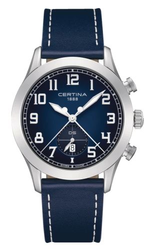 Certina DS Pilot Stainless Steel Blue