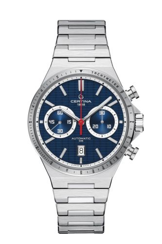 Certina DS-7 Chrono Auto Stainless Steel Blue Bracelet