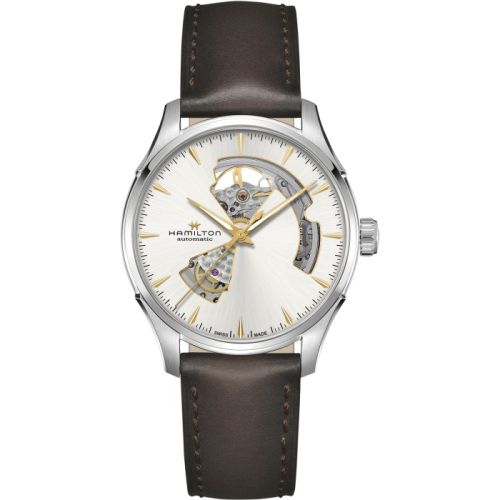 Hamilton Jazzmaster Open Heart 40 Stainless Steel Silver