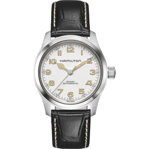 Hamilton Khaki Field Murph 38 Stainless Steel White