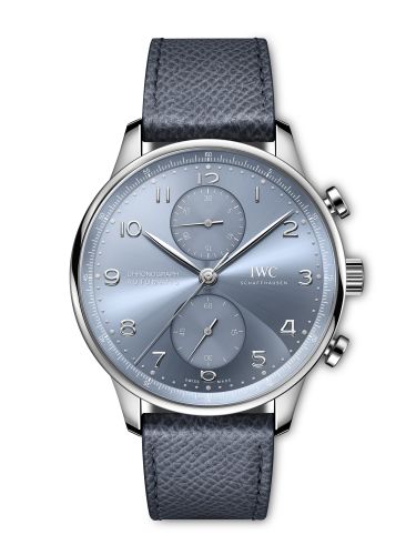 IWC Portugieser Chronograph White Gold Ice Blue