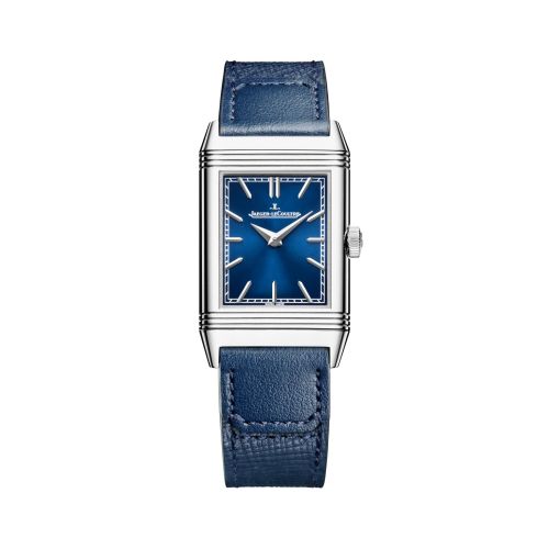Jaeger-LeCoultre Reverso Tribute Monoface Midsize Stainless Steel Blue