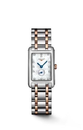 Longines DolceVita 20.5 Quartz Stainless Steel - Pink Gold MOP Bracelet