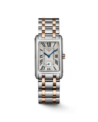 Longines DolceVita 23 Quartz Stainless Steel - Pink Gold Gold Silver - Roman Bracelet