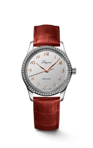 Longines Master Collection Date 34 Stainless Steel - Diamond Silver