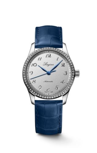 Longines Master Collection Date 34 Stainless Steel - Diamond Silver