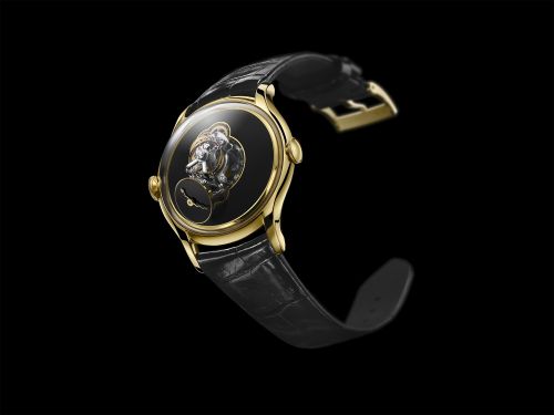 MB&F Legacy Machine FlyingT Yellow Gold Onyx
