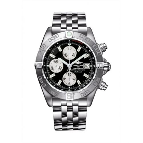Breitling Galactic Chronograph II Stainless Steel Black