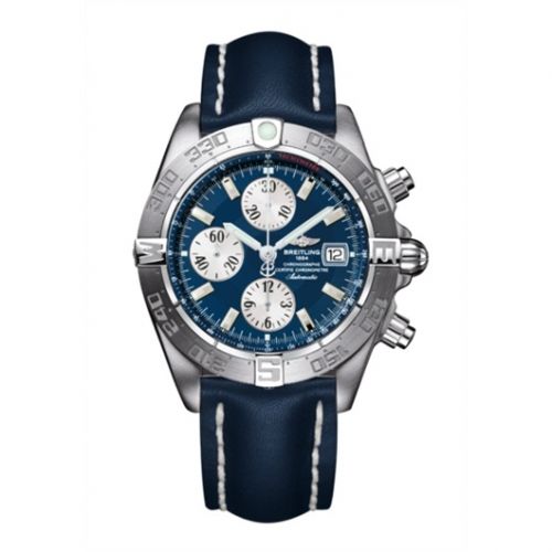 Breitling Galactic Chronograph II Stainless Steel Blue