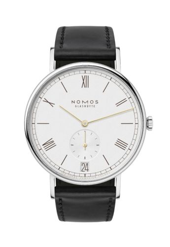 Nomos Glashütte Ludwig Automatik Datum 150 Jahre Techel
