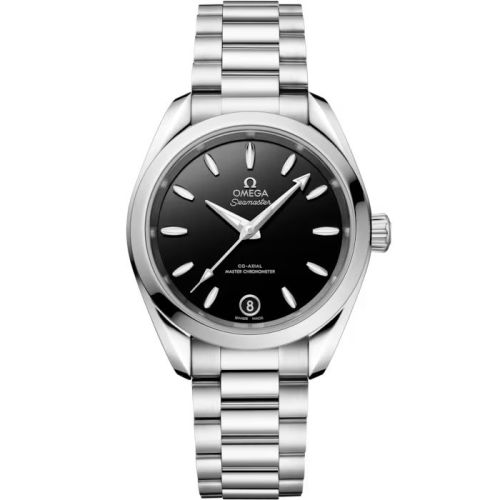 Omega Seamaster Aqua Terra 150M Master Chronometer 34 Stainless Steel Black Bracelet