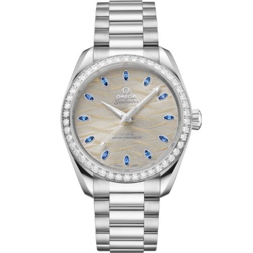 Omega Seamaster Aqua Terra 150M Master Chronometer 34 Canopus Gold - Diamond Silver