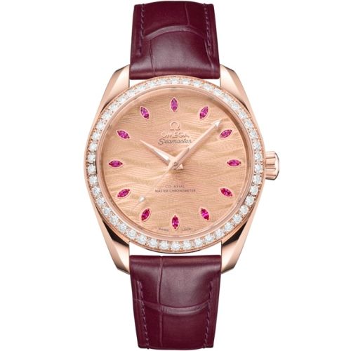 Omega Seamaster Aqua Terra 150M Master Chronometer 34 Sedna Gold - Diamond Pink