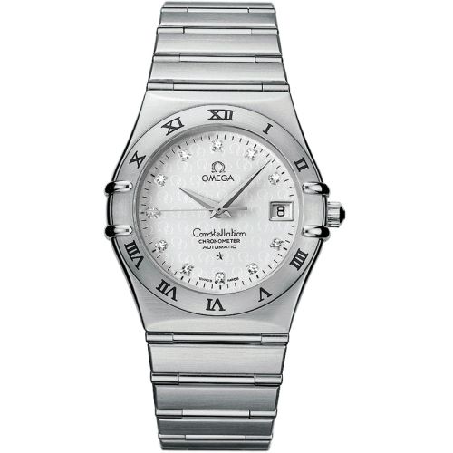 Omega Constellation Automatic 35.5 Stainless Steel Silver - Diamond