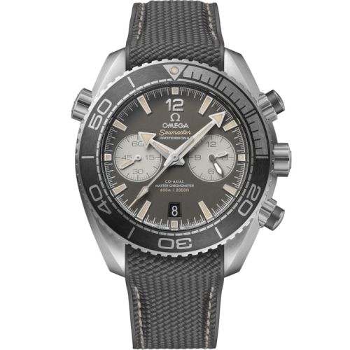 Omega Seamaster Planet Ocean 600M Co-Axial 45.5 Master Chronometer Chronograph Stainless Steel Green Rubber