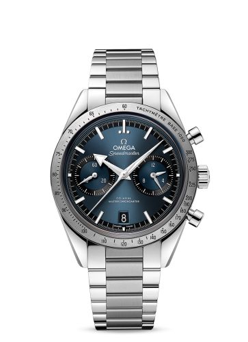 Omega Speedmaster 57 Master Chronometer 40.5 Stainless Steel Blue Bracelet