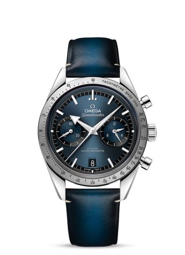 Omega Speedmaster 57 Master Chronometer 40.5 Stainless Steel Blue