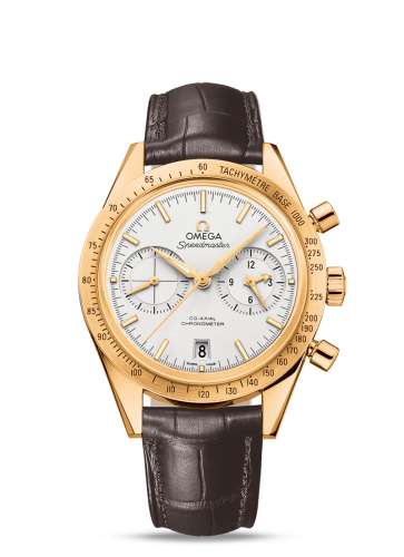 Omega Speedmaster 57 Co-Axial Yellow Gold Silver