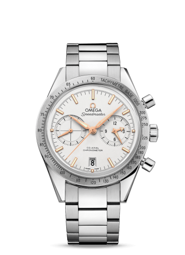 Omega Speedmaster 57 Co-Axial Stainless Steel Silver Bracelet