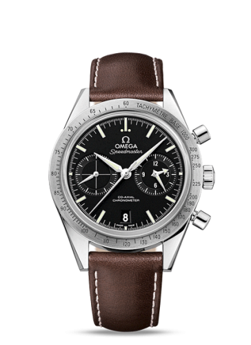 Omega Speedmaster 57 Co-Axial Stainless Steel Black