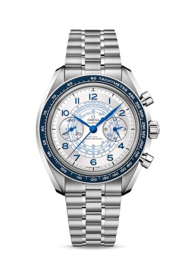 Omega Speedmaster Chronoscope Master Chronometer Stainless Steel Silver Bracelet